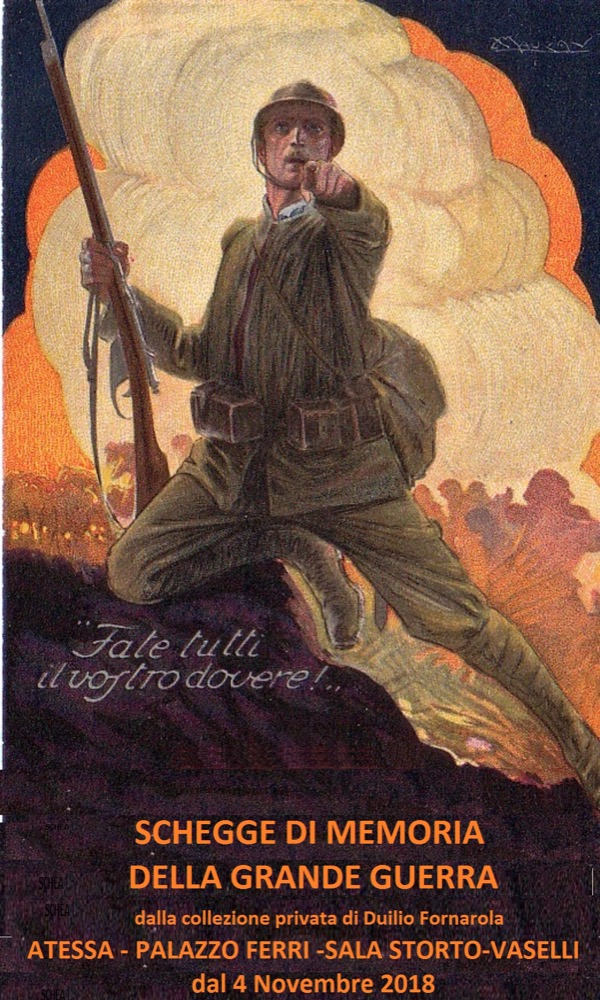 MANIFESTO MOSTRA La grande guerra nov. 2018